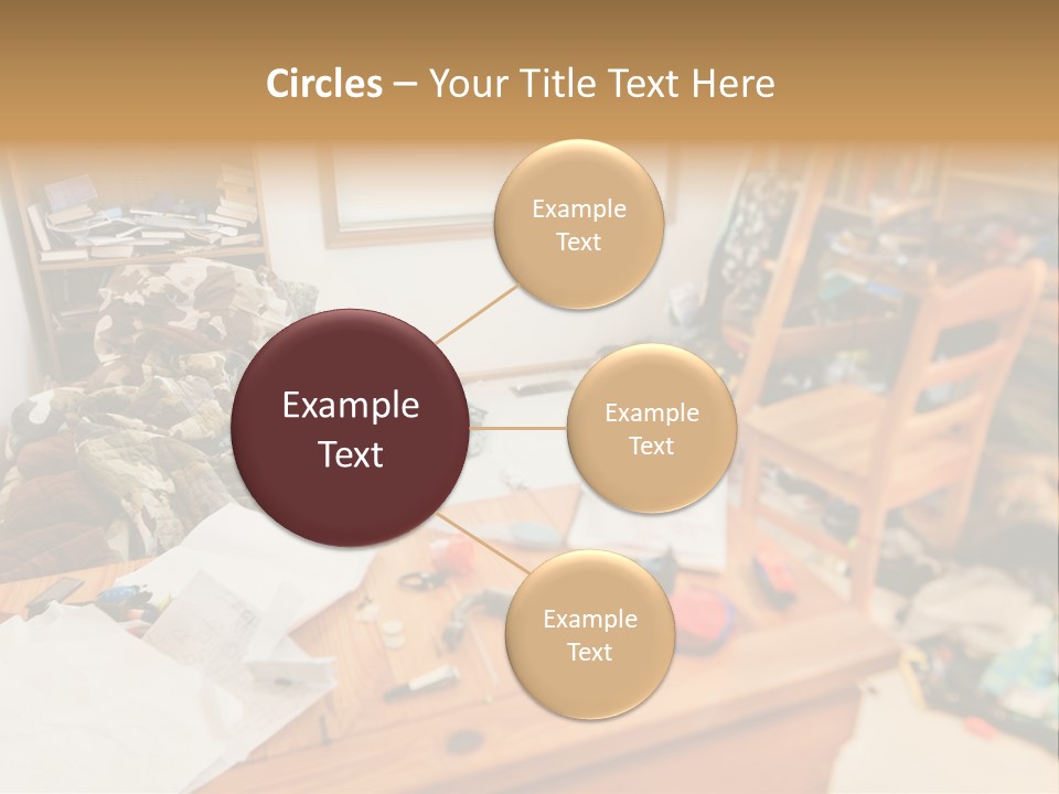 Elderly Caucasian Wave PowerPoint Template