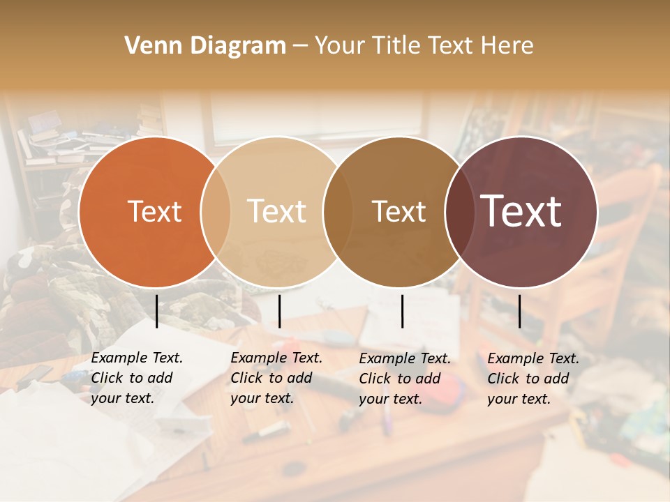 Elderly Caucasian Wave PowerPoint Template