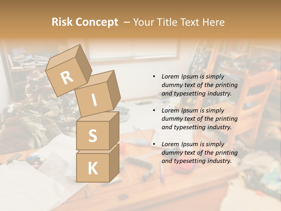 Elderly Caucasian Wave PowerPoint Template