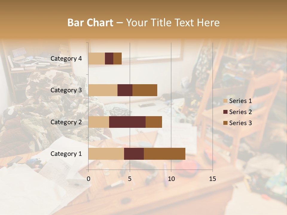 Elderly Caucasian Wave PowerPoint Template