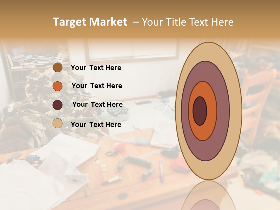 Elderly Caucasian Wave PowerPoint Template