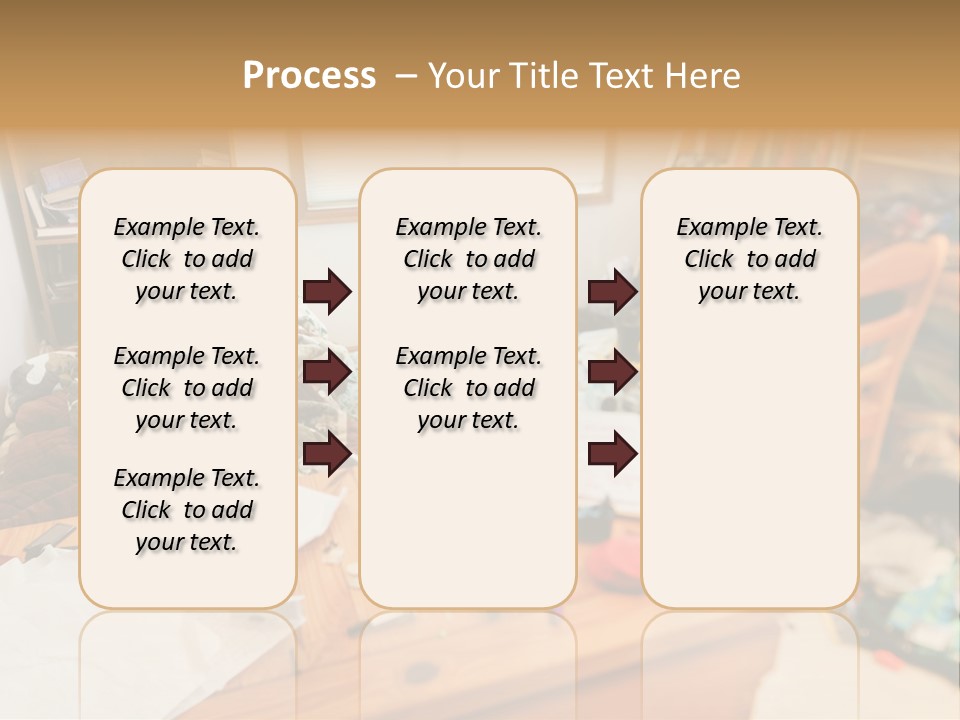 Elderly Caucasian Wave PowerPoint Template