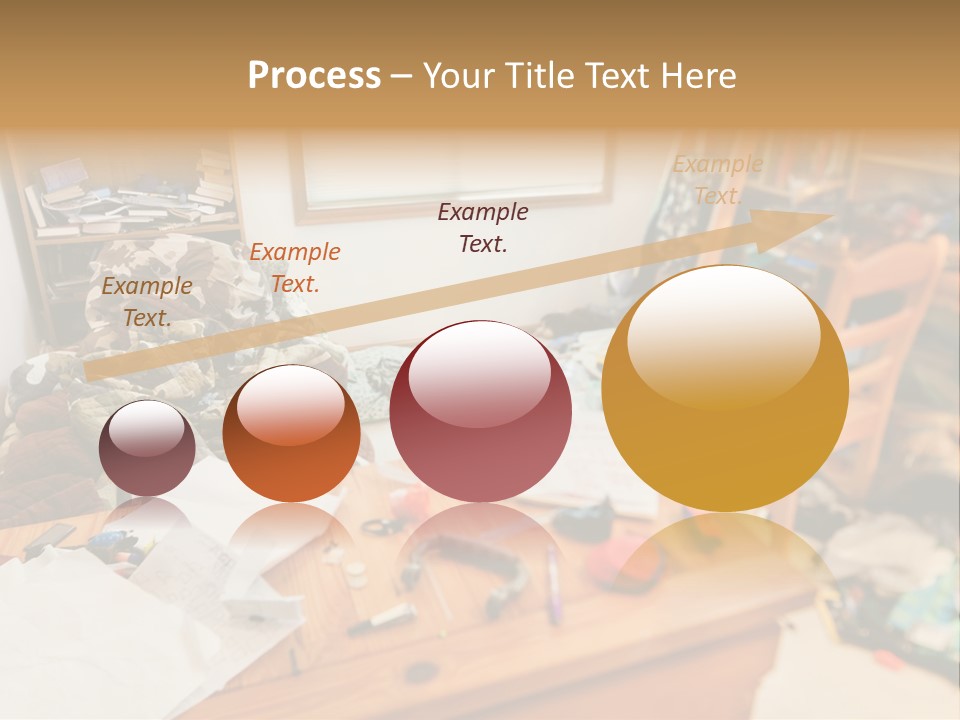 Elderly Caucasian Wave PowerPoint Template