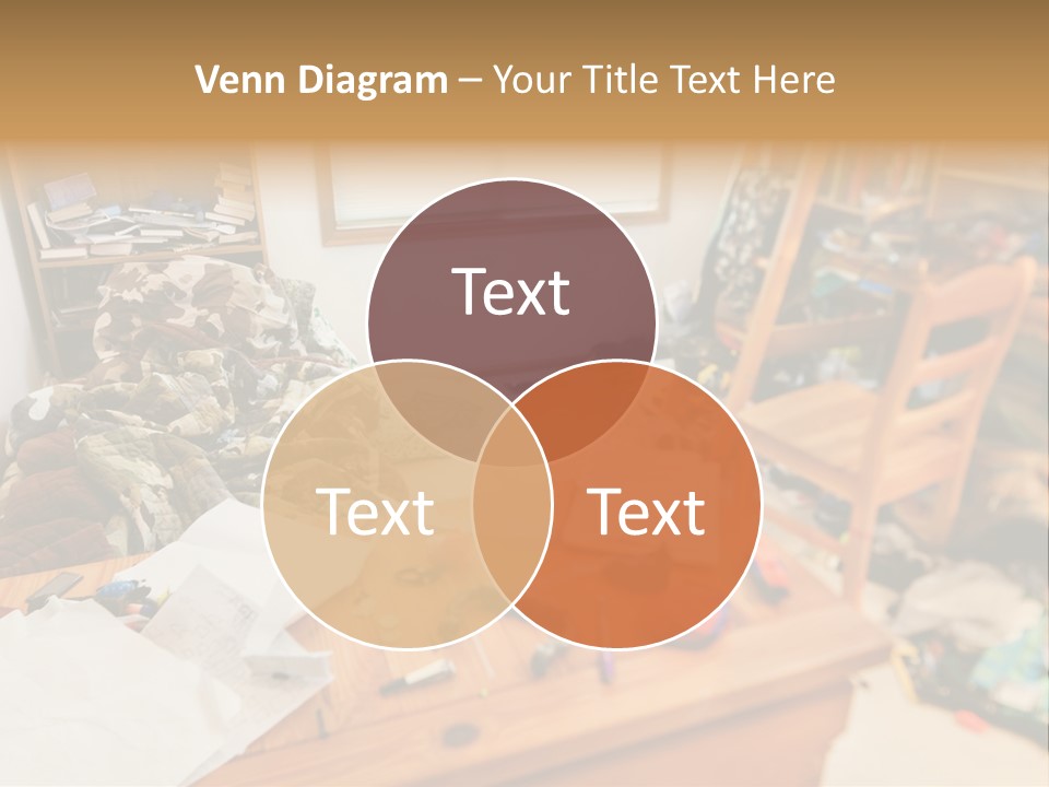 Elderly Caucasian Wave PowerPoint Template