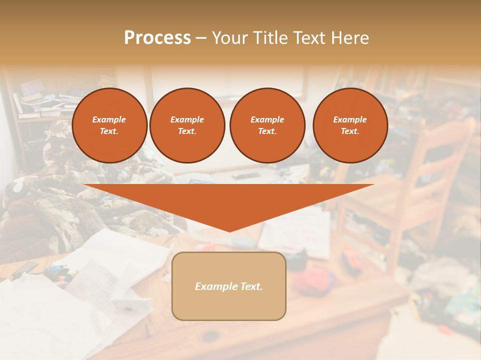 Elderly Caucasian Wave PowerPoint Template