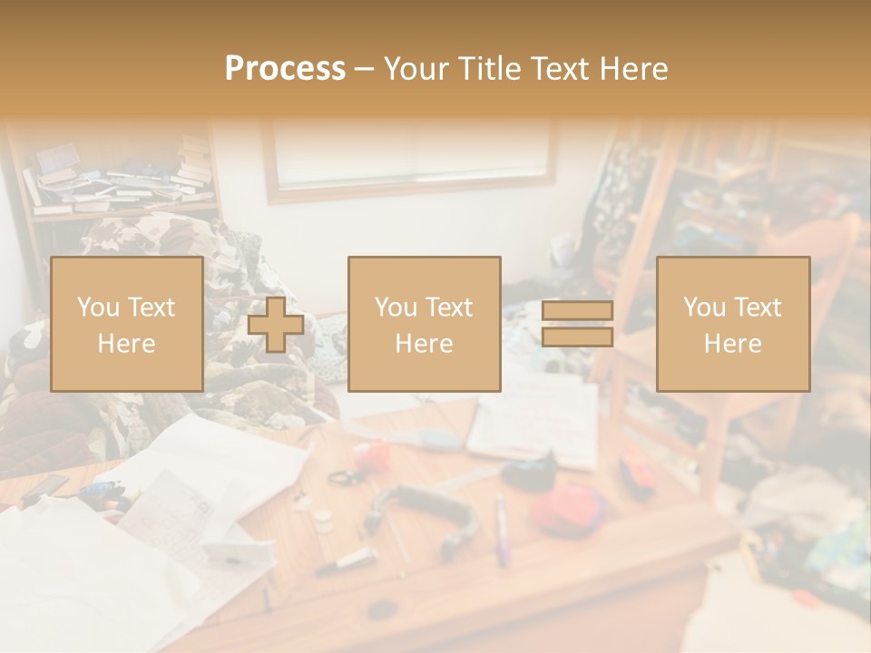 Elderly Caucasian Wave PowerPoint Template