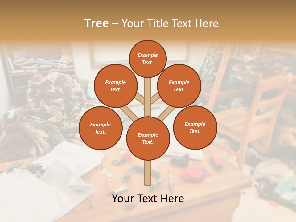 Elderly Caucasian Wave PowerPoint Template