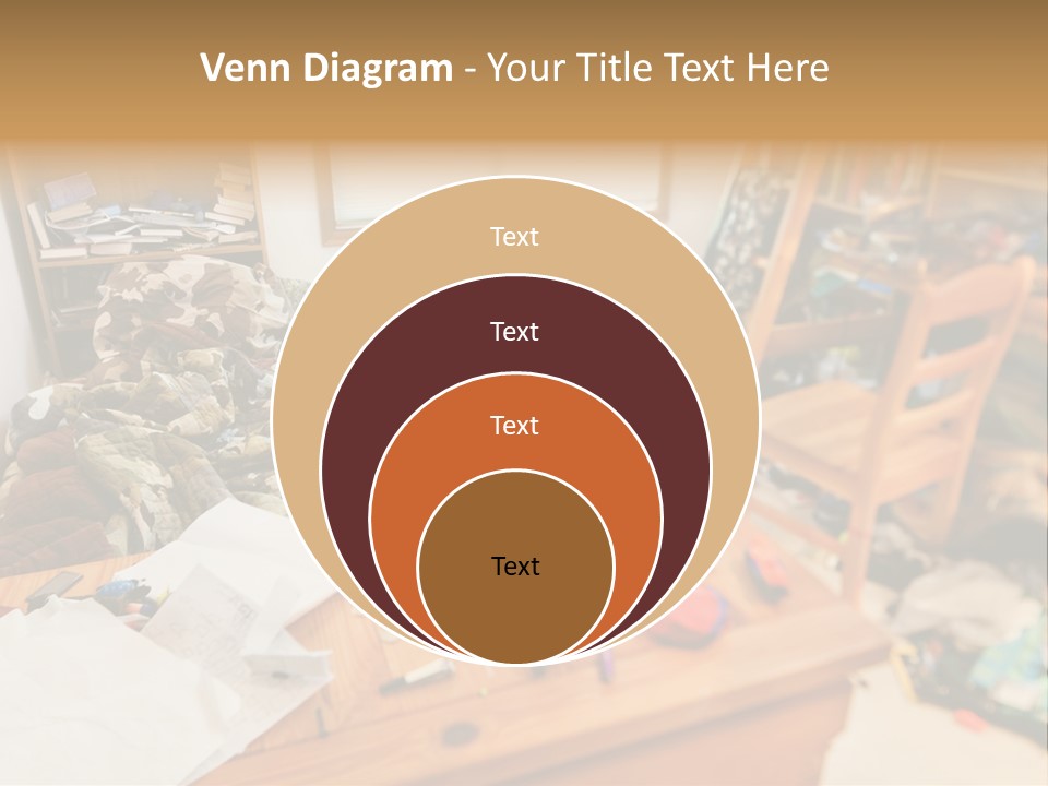 Elderly Caucasian Wave PowerPoint Template