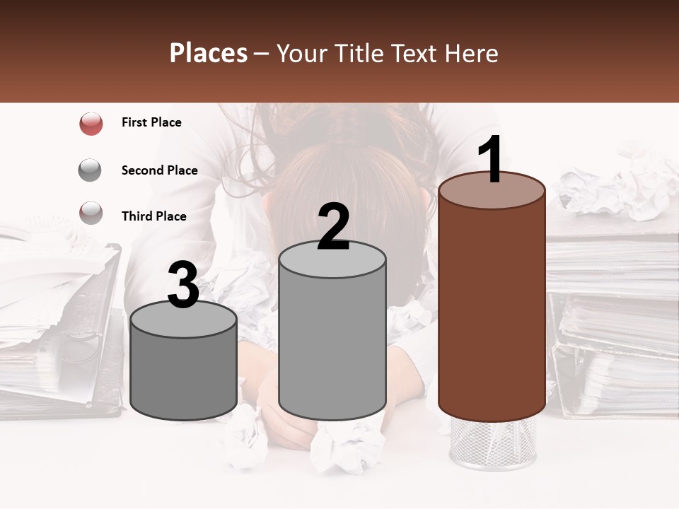 Water Sad Old PowerPoint Template