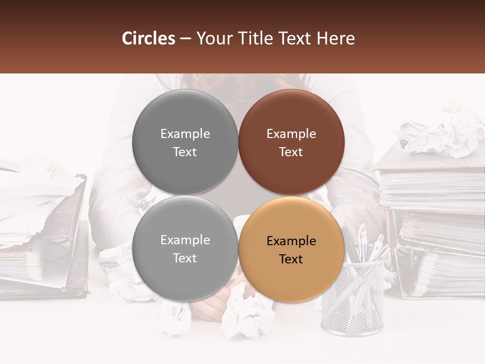 Water Sad Old PowerPoint Template