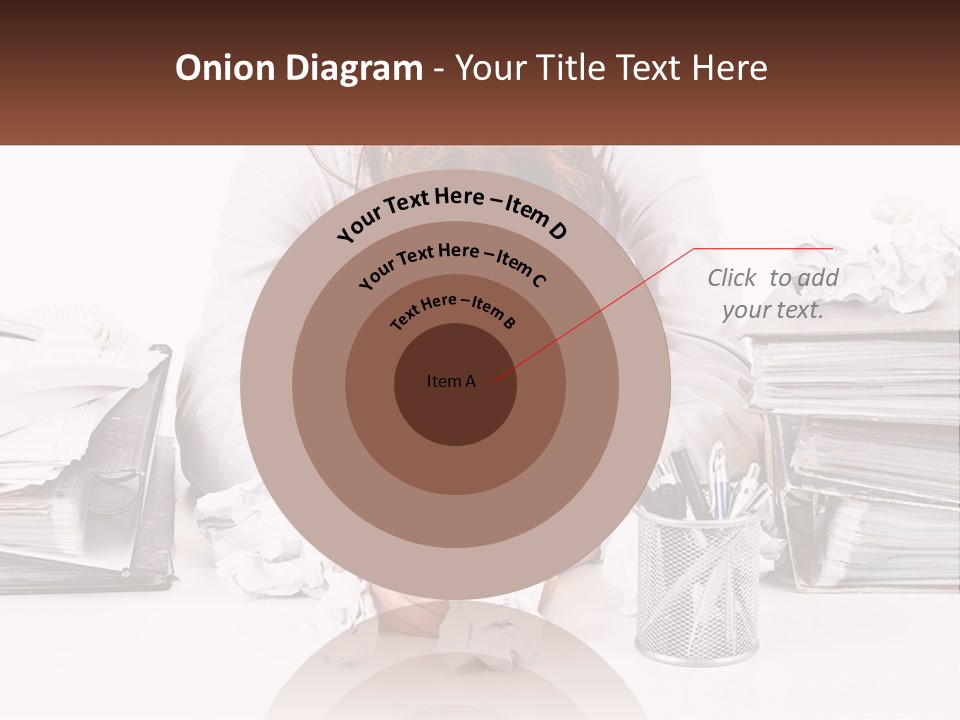 Water Sad Old PowerPoint Template