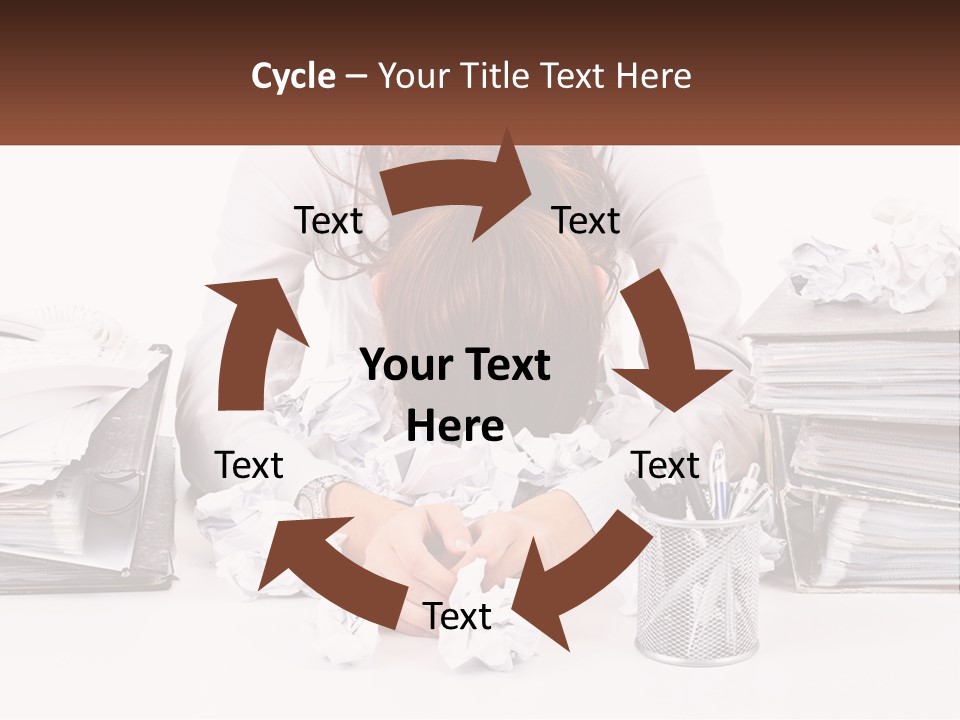 Water Sad Old PowerPoint Template