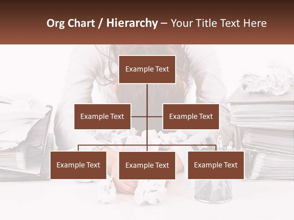 Water Sad Old PowerPoint Template