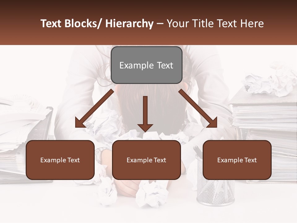 Water Sad Old PowerPoint Template