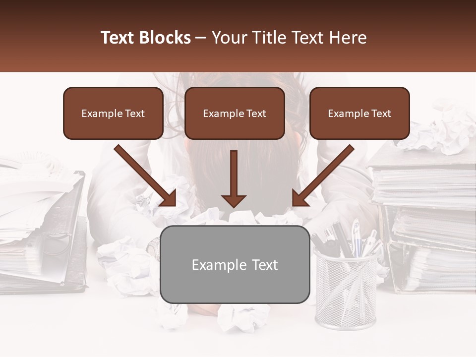 Water Sad Old PowerPoint Template