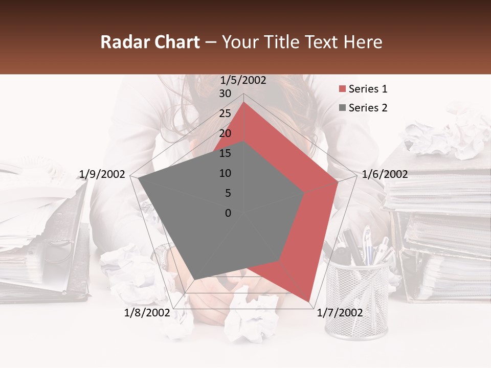 Water Sad Old PowerPoint Template