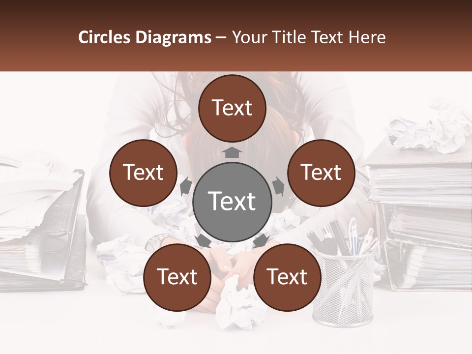 Water Sad Old PowerPoint Template