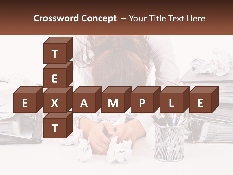 Water Sad Old PowerPoint Template