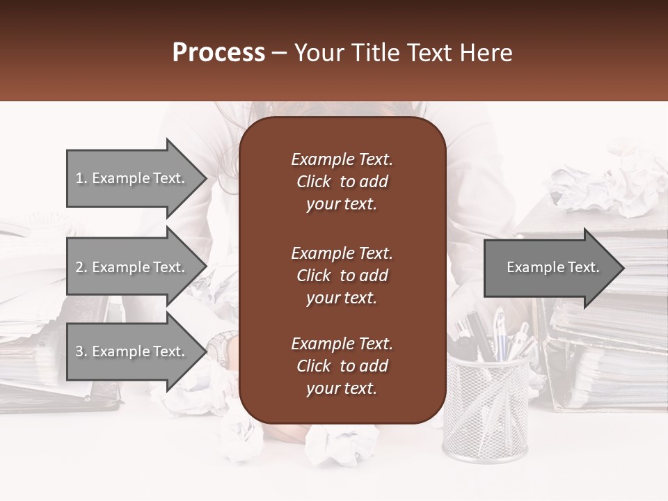 Water Sad Old PowerPoint Template