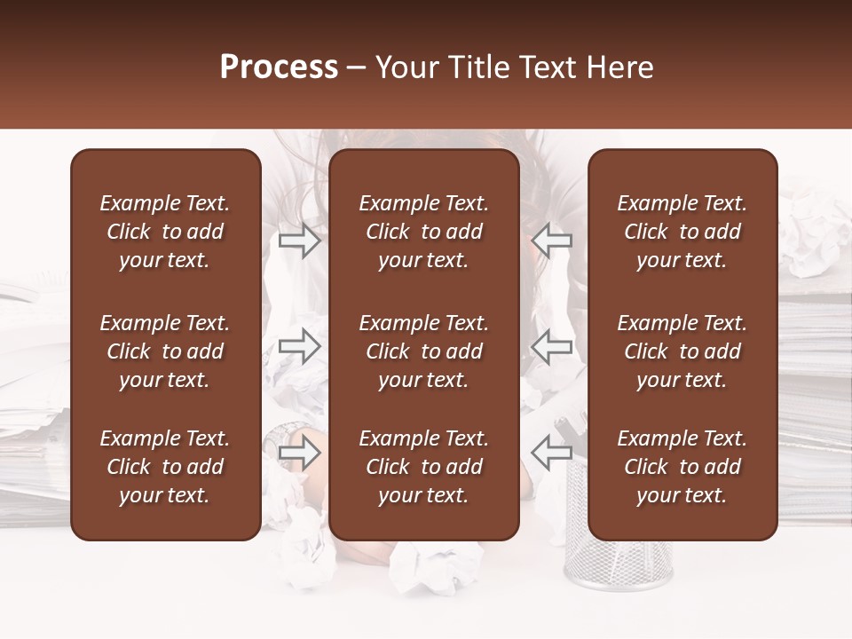 Water Sad Old PowerPoint Template