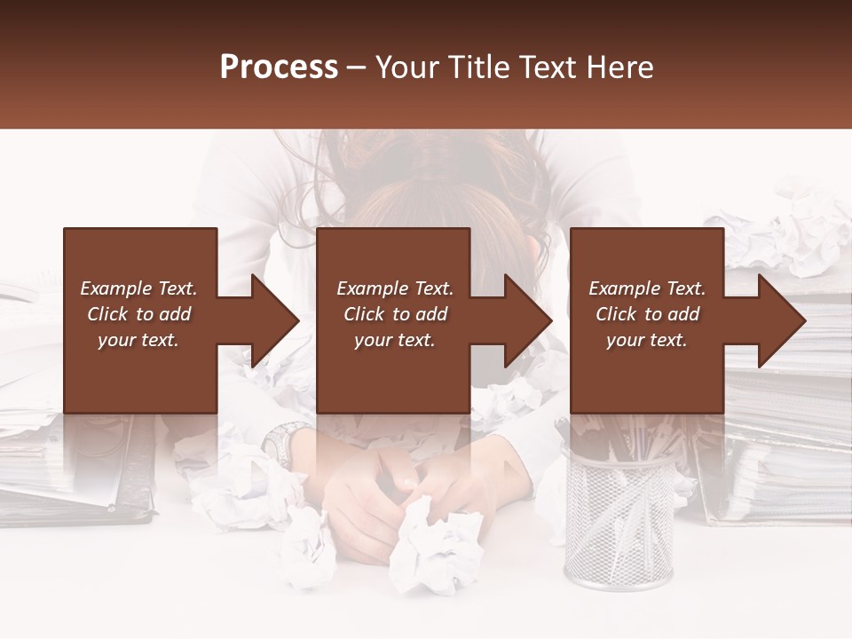 Water Sad Old PowerPoint Template