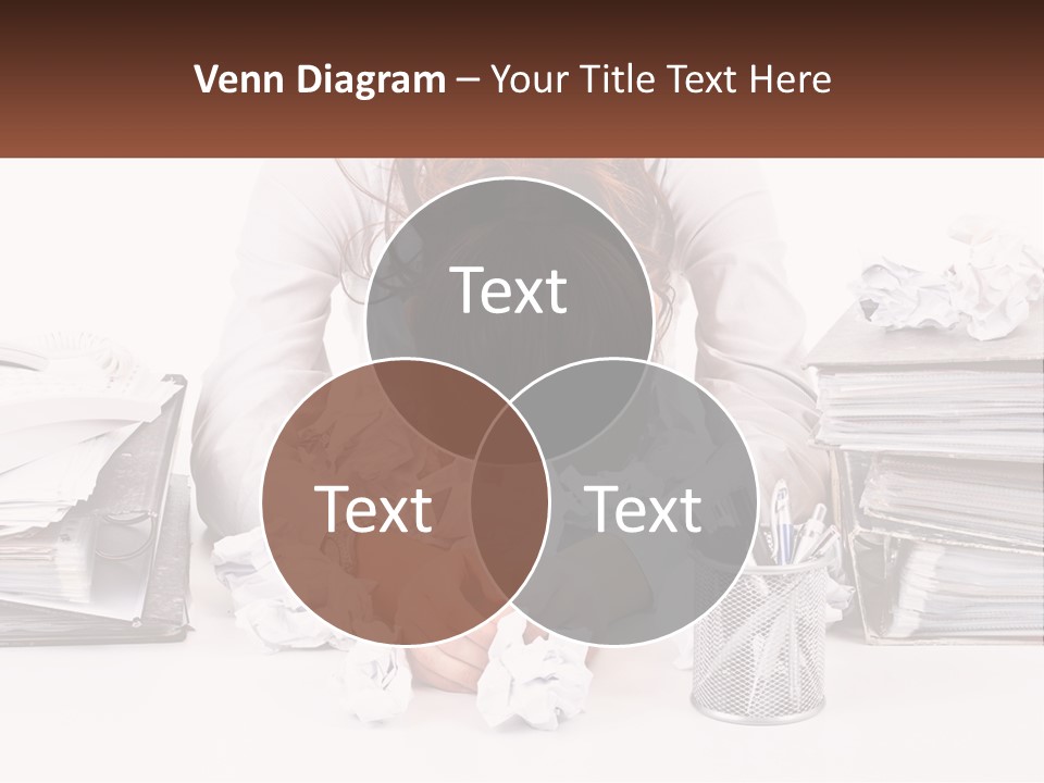 Water Sad Old PowerPoint Template