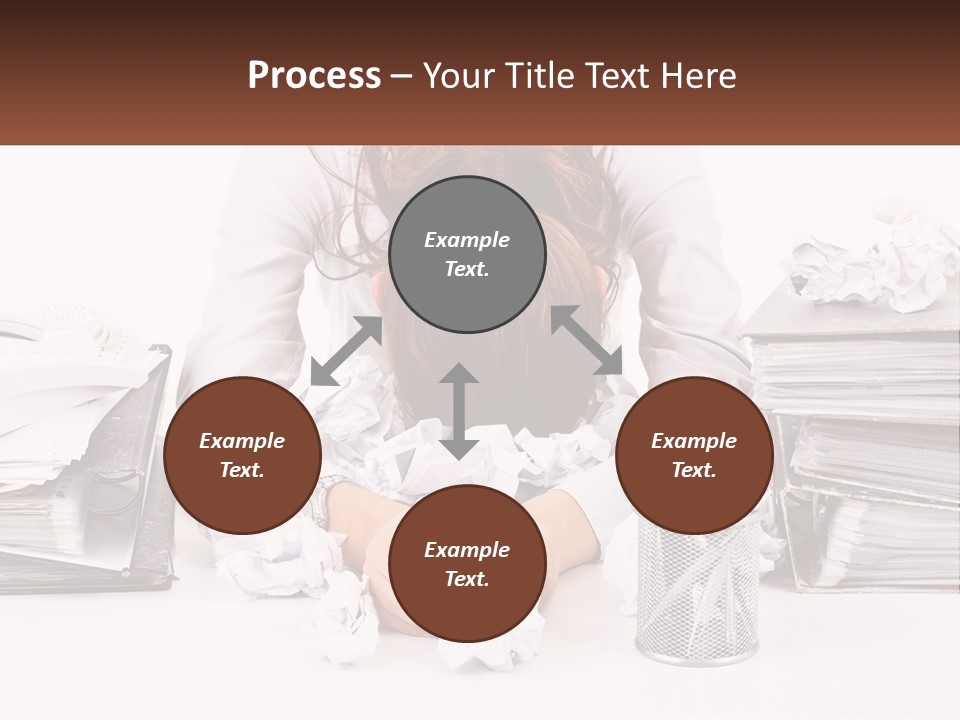 Water Sad Old PowerPoint Template