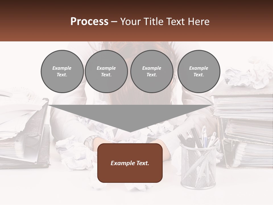 Water Sad Old PowerPoint Template