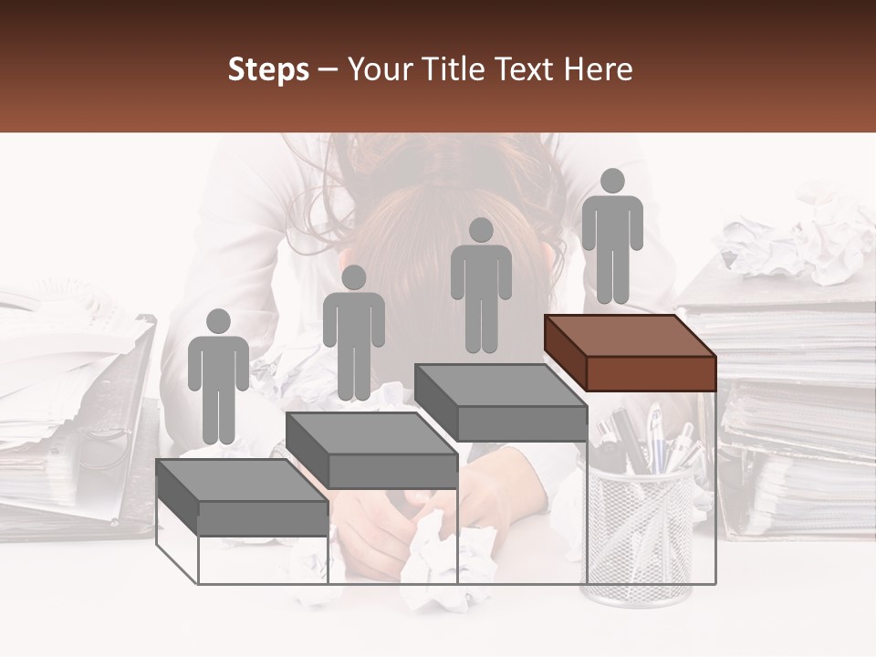 Water Sad Old PowerPoint Template