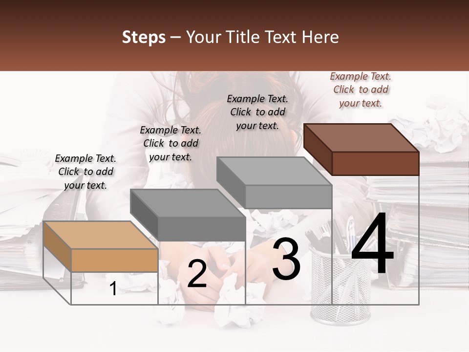 Water Sad Old PowerPoint Template