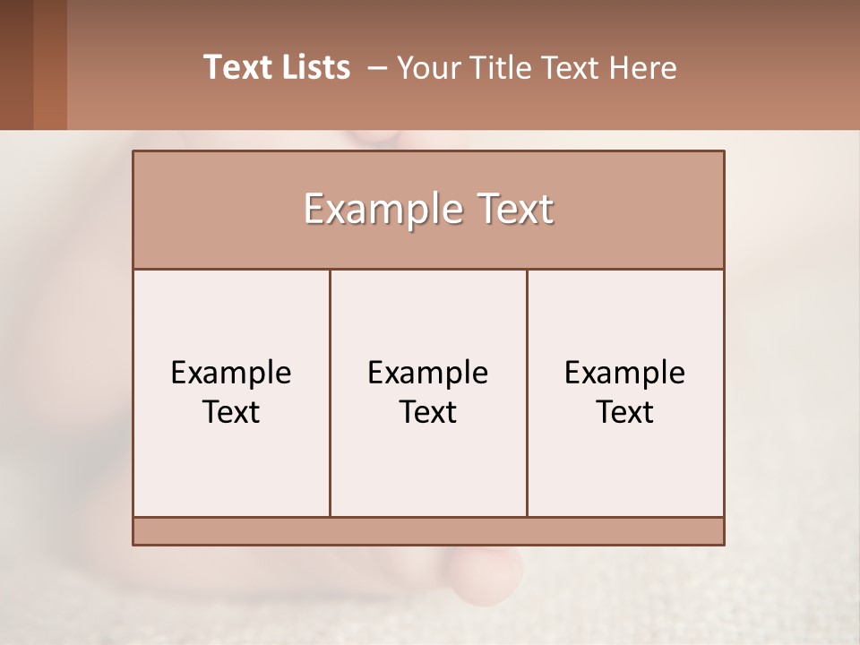 Parent Life Portrait PowerPoint Template