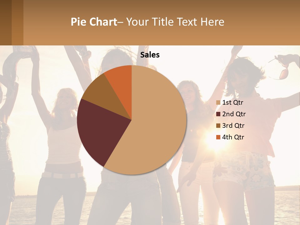 Water Sunrise Single PowerPoint Template