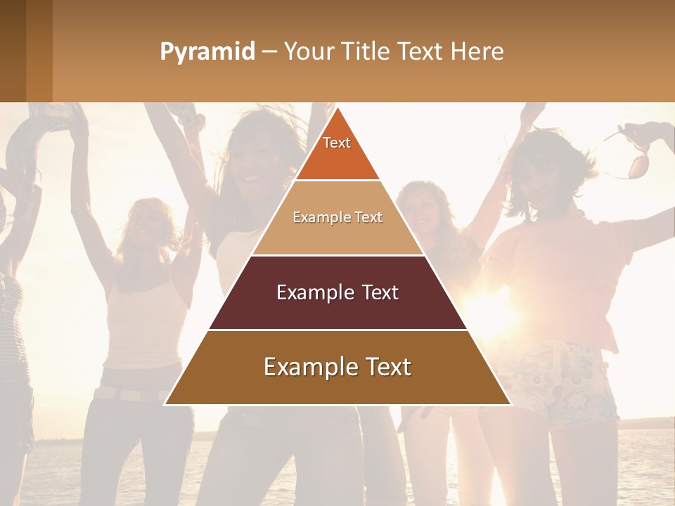 Water Sunrise Single PowerPoint Template