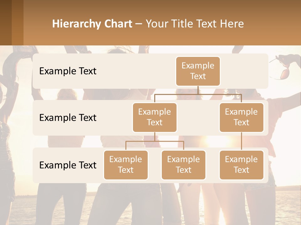 Water Sunrise Single PowerPoint Template