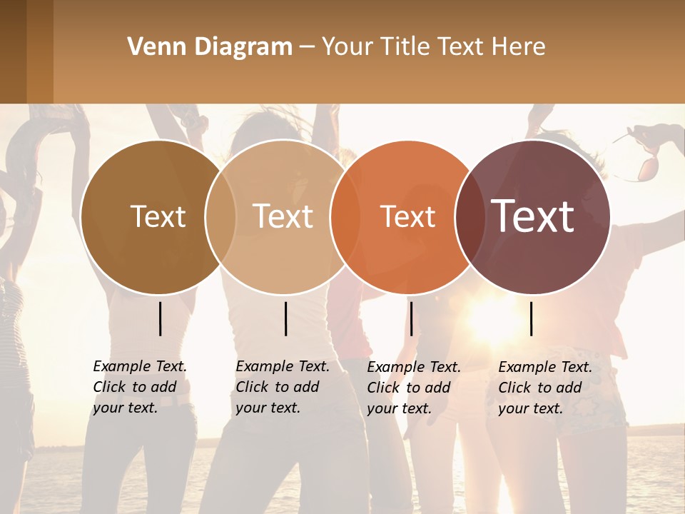 Water Sunrise Single PowerPoint Template