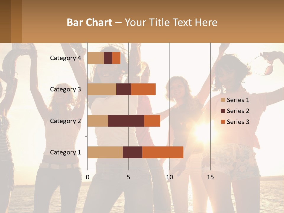 Water Sunrise Single PowerPoint Template
