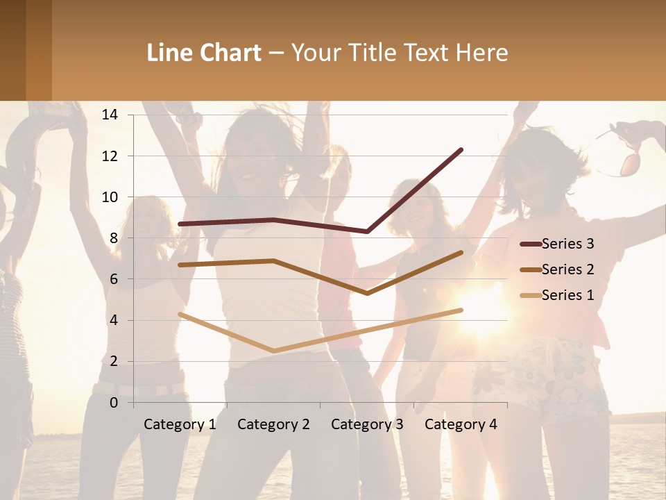 Water Sunrise Single PowerPoint Template