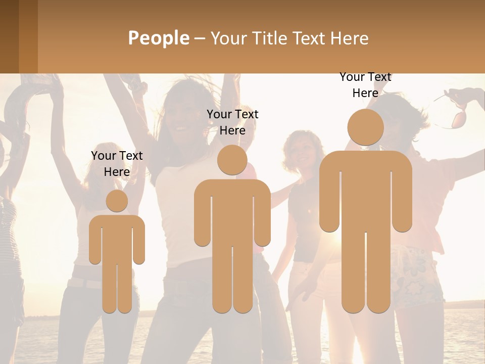 Water Sunrise Single PowerPoint Template