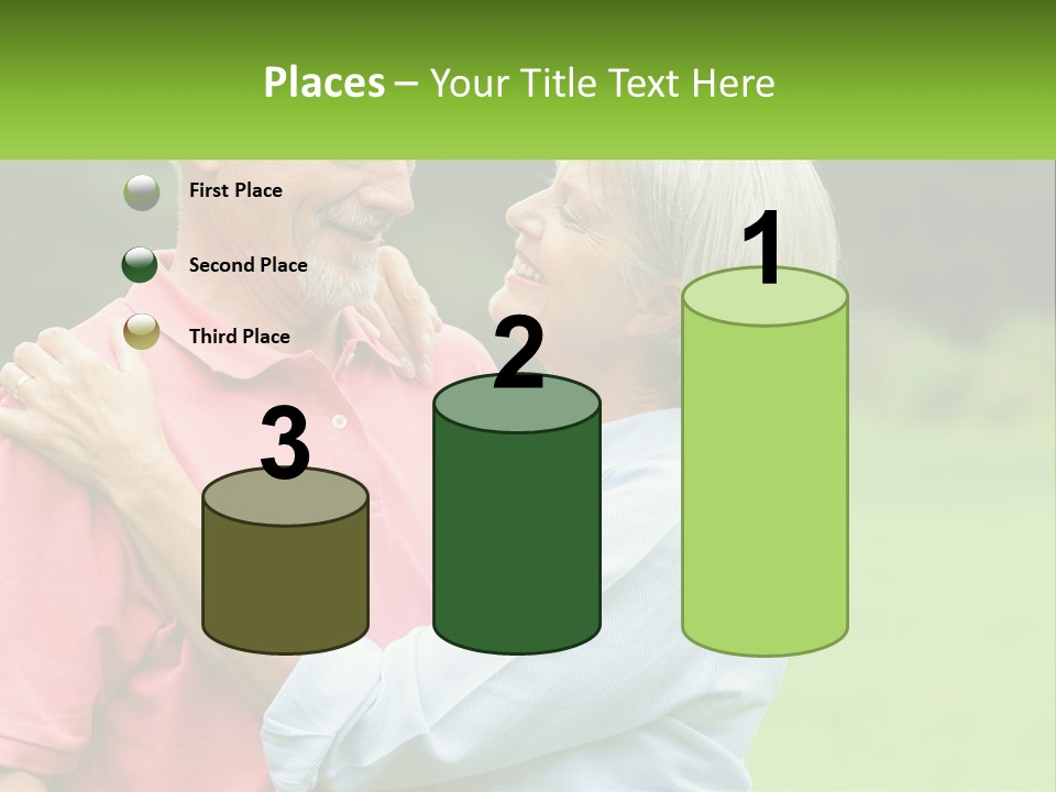 Coastal Woman Peaceful PowerPoint Template