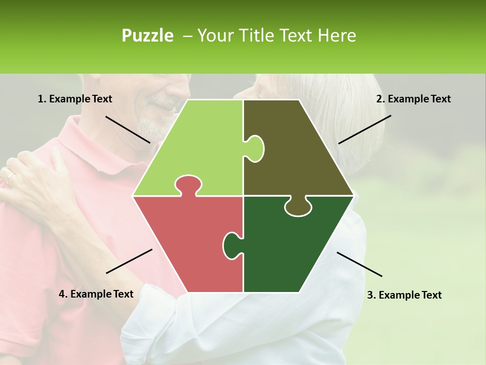 Coastal Woman Peaceful PowerPoint Template