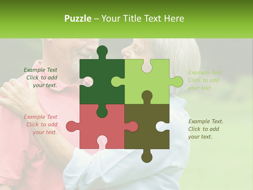 Coastal Woman Peaceful PowerPoint Template