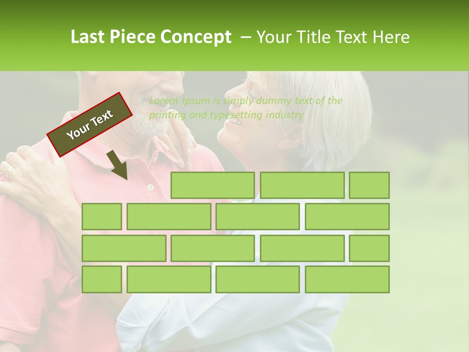 Coastal Woman Peaceful PowerPoint Template