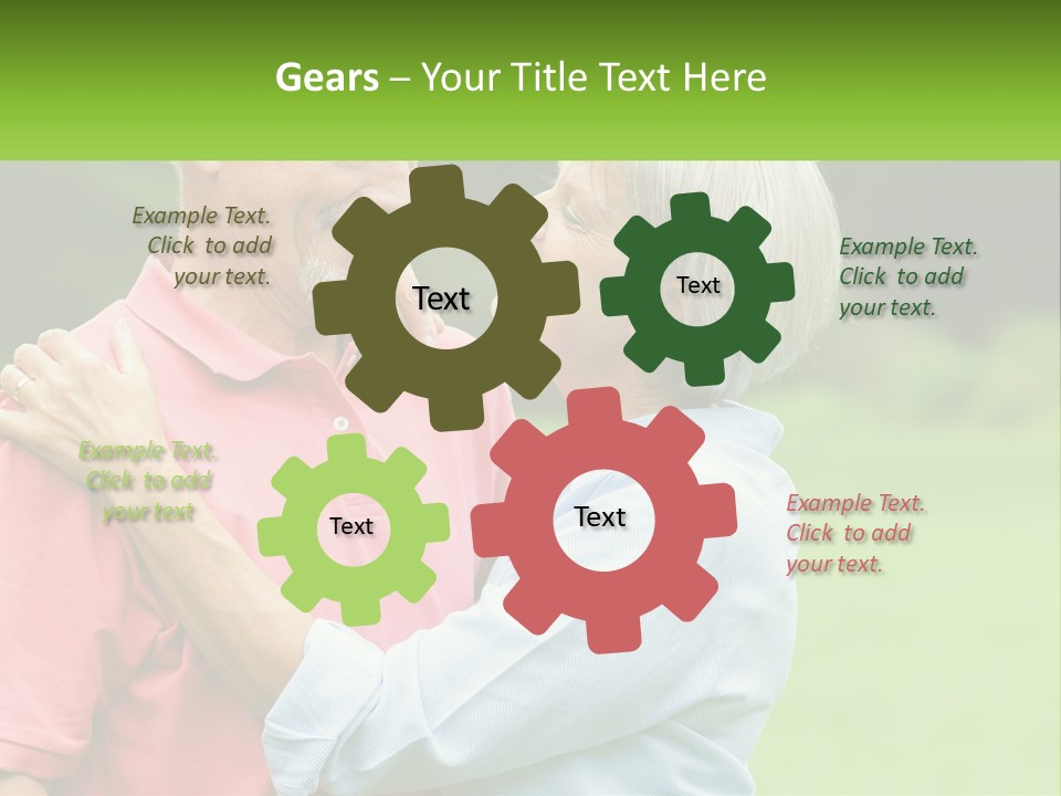 Coastal Woman Peaceful PowerPoint Template