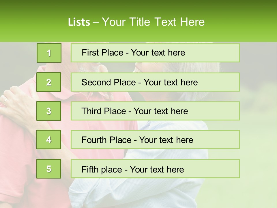 Coastal Woman Peaceful PowerPoint Template