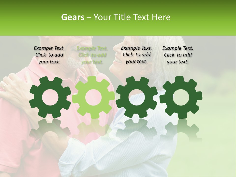 Coastal Woman Peaceful PowerPoint Template