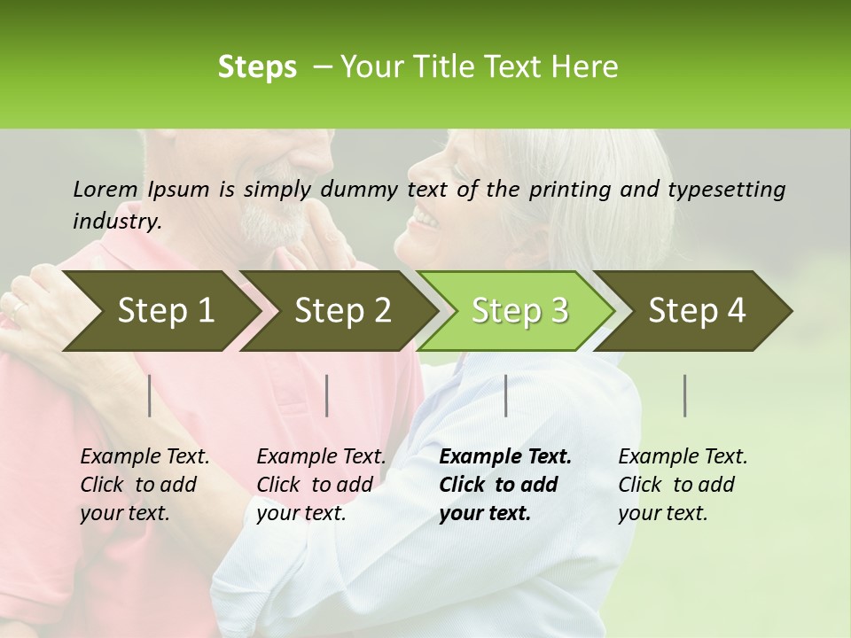 Coastal Woman Peaceful PowerPoint Template