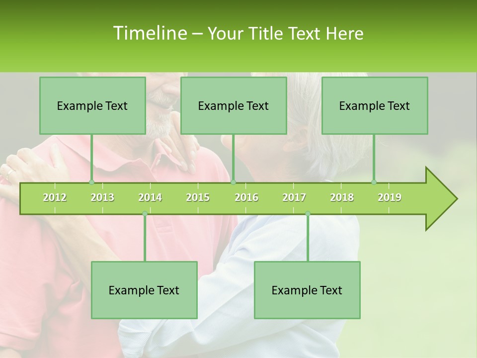 Coastal Woman Peaceful PowerPoint Template