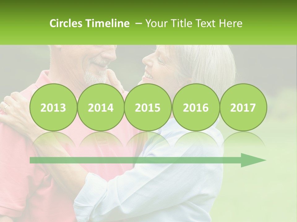 Coastal Woman Peaceful PowerPoint Template