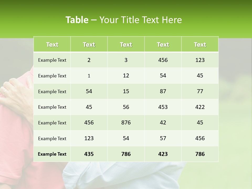 Coastal Woman Peaceful PowerPoint Template