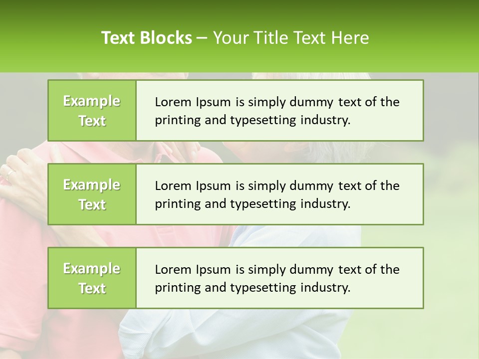 Coastal Woman Peaceful PowerPoint Template